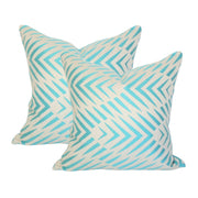 Palmwood Turquoise - Set of 2