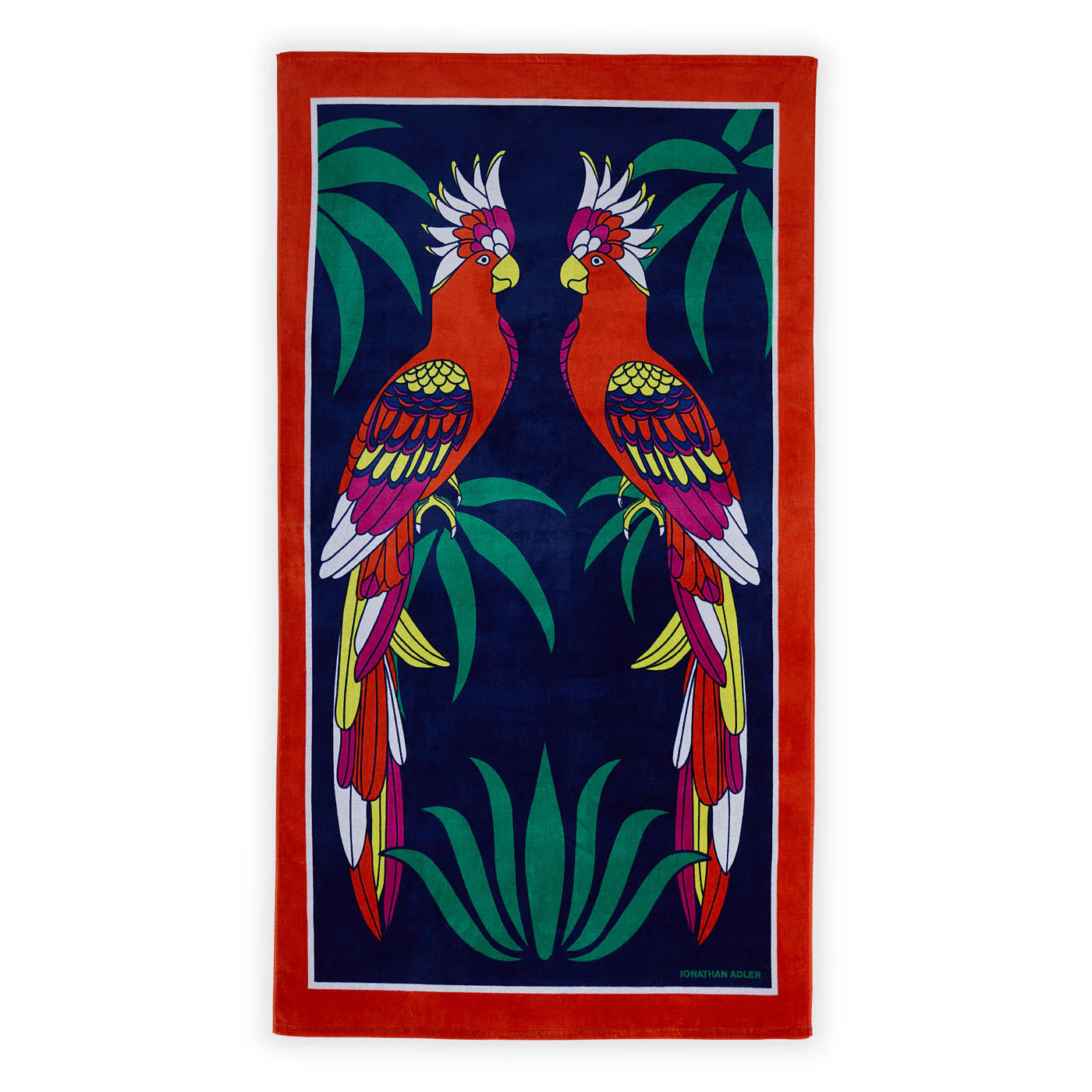 Parrots Beach Towel