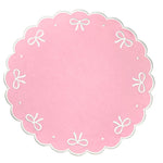 Juliet Bows Placemat - Pink (Set of 4)