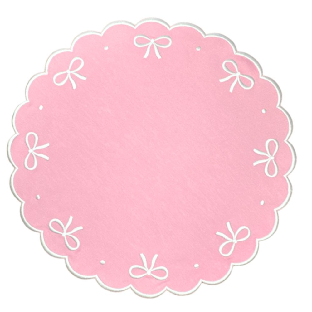 Juliet Bows Placemat - Pink (Set of 4)