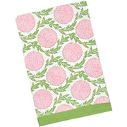 Pink and Green, Flowers & Vines - Tablecloth