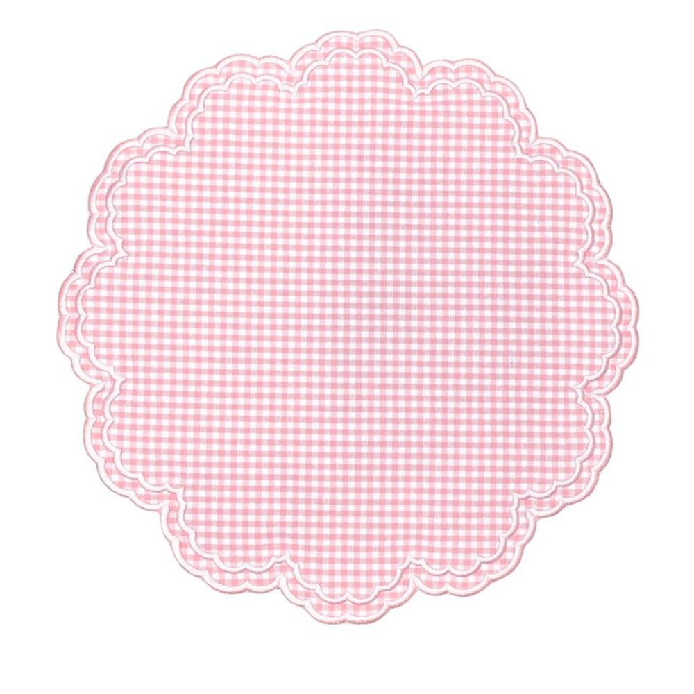 Bettina Placemat - Pink Gingham (Set of 4)