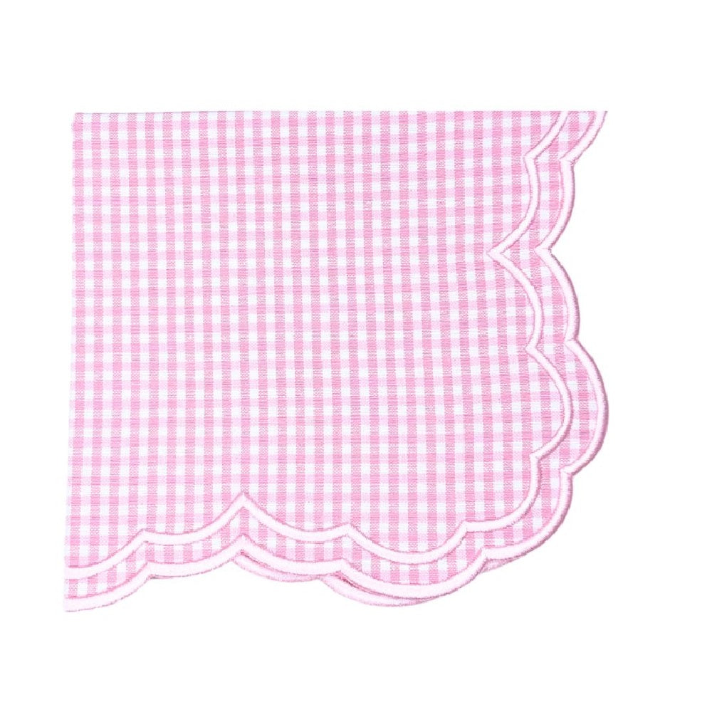 Bettina Napkin - Pink Gingham (Set of 4)