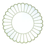 Studio Collection: Pippa Placemat - White/Green (Set of 4)