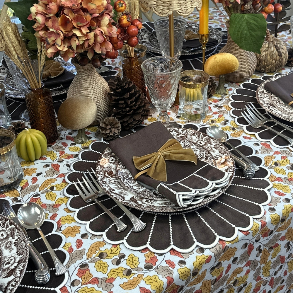Acorns & Leaves - Tablecloth