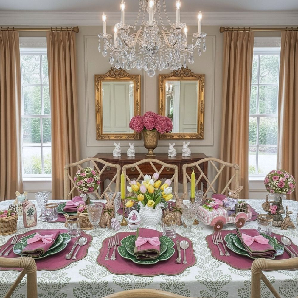 Charlotte Placemat - Plum and Sage (Set of 4)