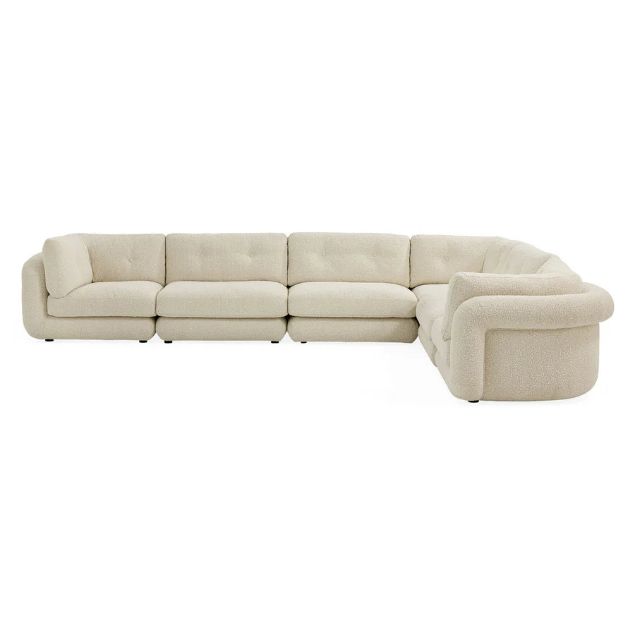 Pompidou Modular Six-Piece Sectional