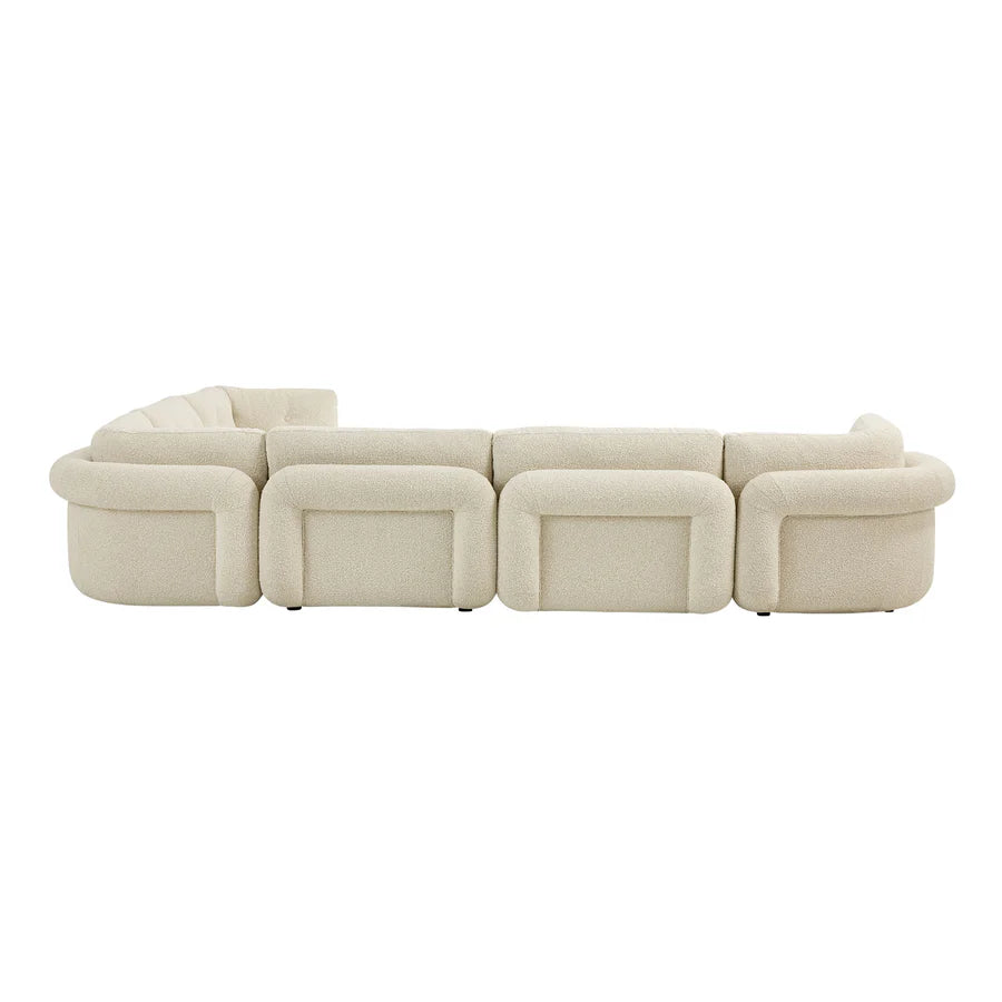 Pompidou Modular Six-Piece Sectional