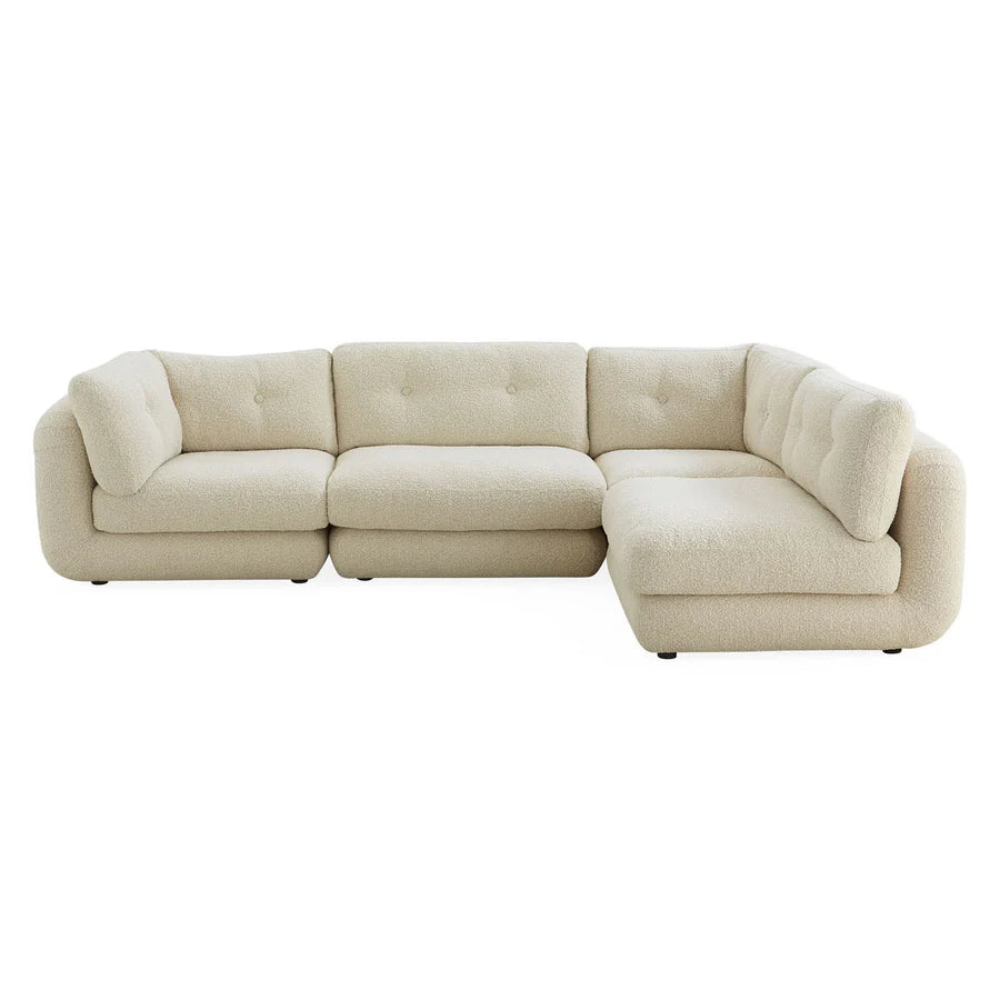 Pompidou Modular Four-Piece Sectional