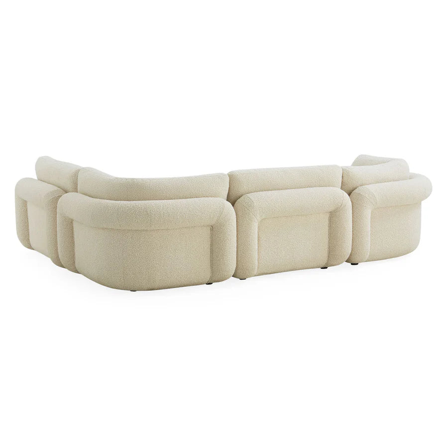 Pompidou Modular Four-Piece Sectional