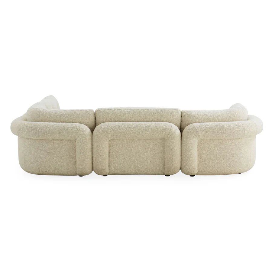 Pompidou Modular Four-Piece Sectional