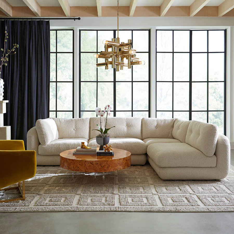 Pompidou Modular Four-Piece Sectional