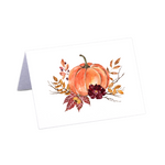 Pumpkin Place Cards