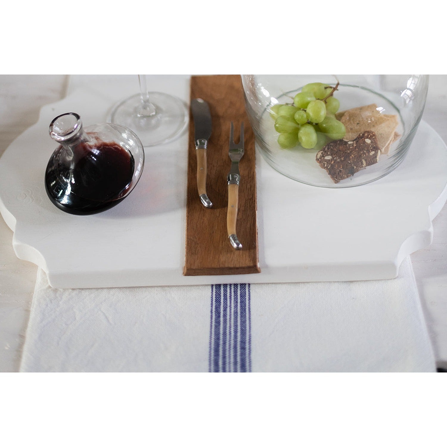 Rectangle Placemats, Vintage Blue Stripe, Set of 4