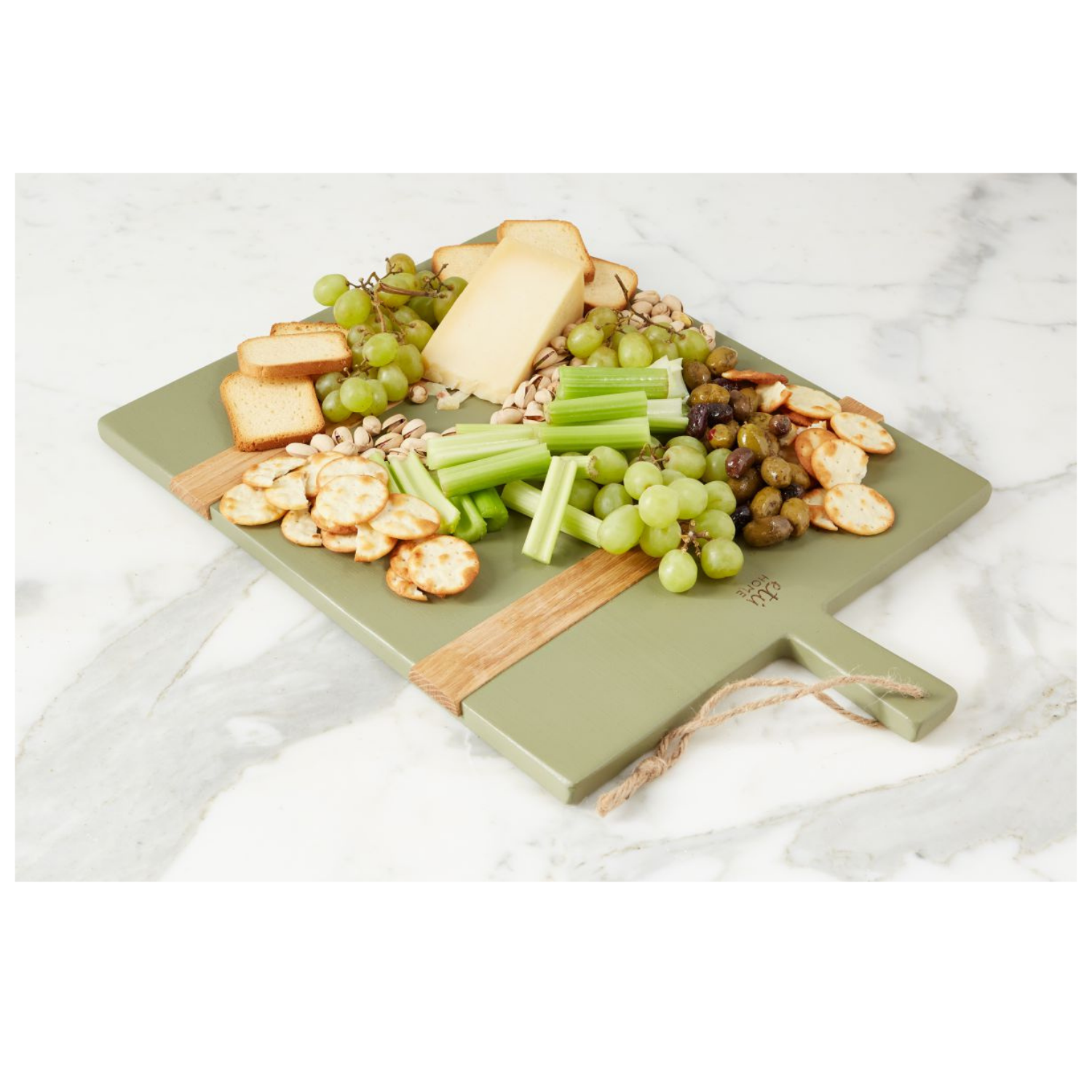 Sage Rectangle Mod Charcuterie Board, Medium