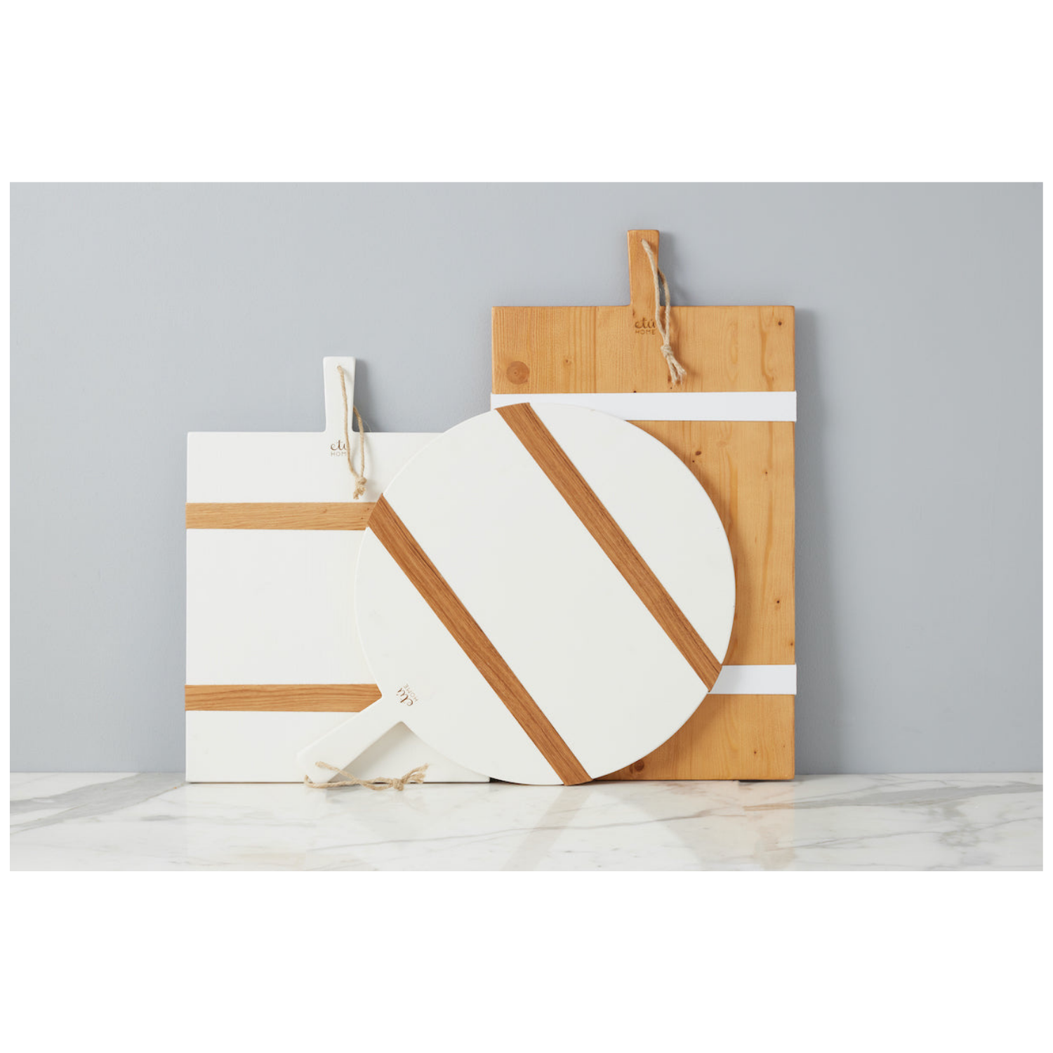 White Rectangle Mod Charcuterie Board