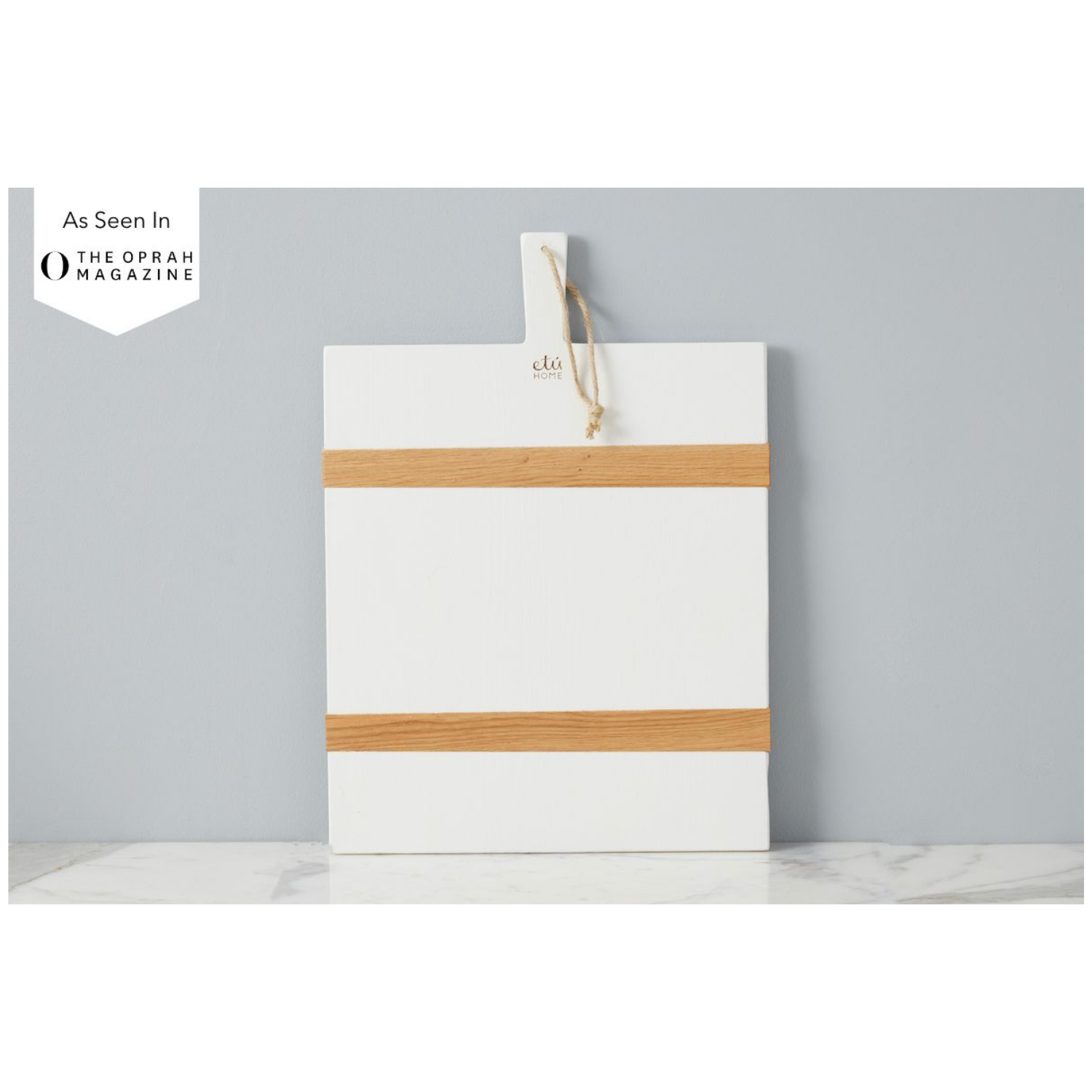 White Rectangle Mod Charcuterie Board