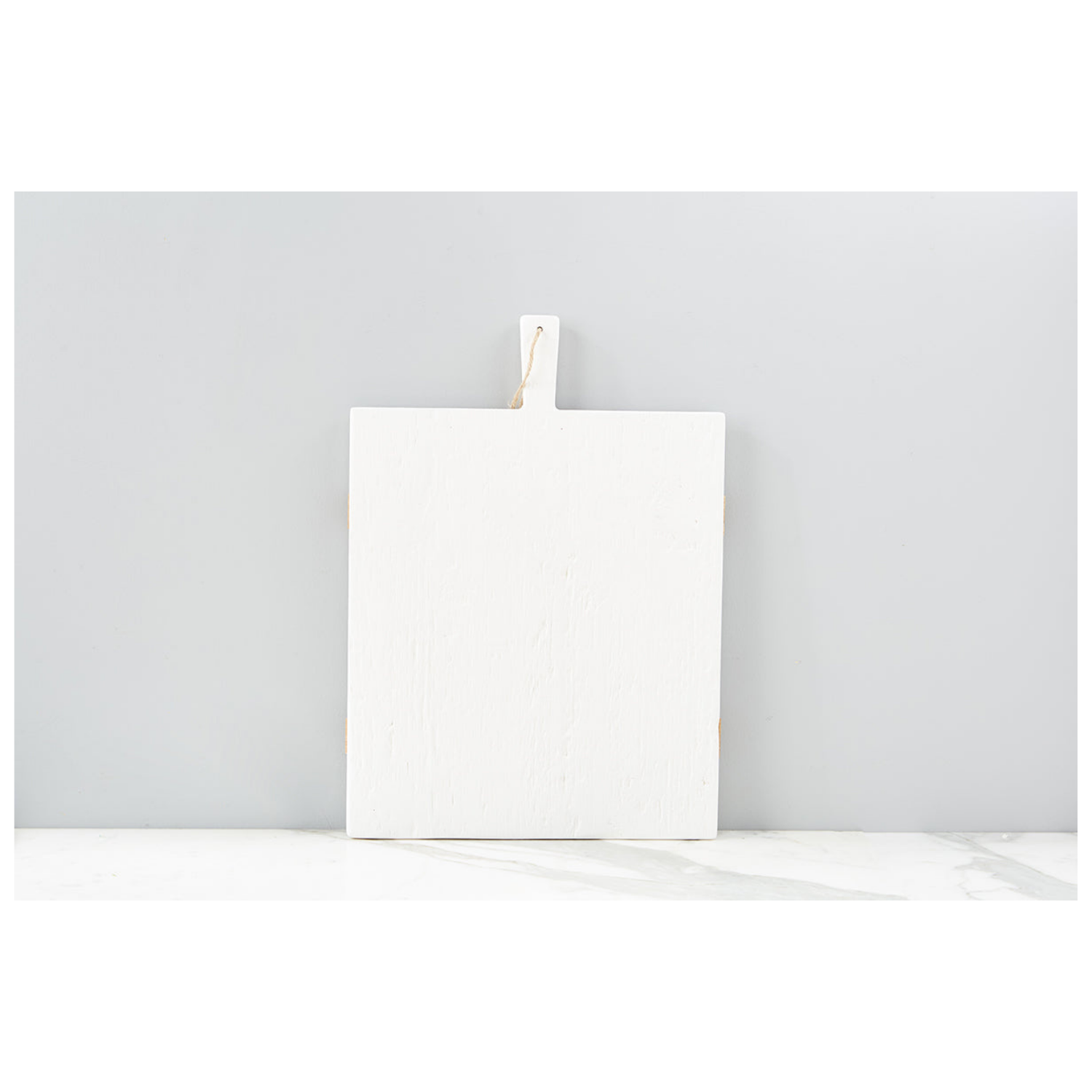 White Rectangle Mod Charcuterie Board, Medium