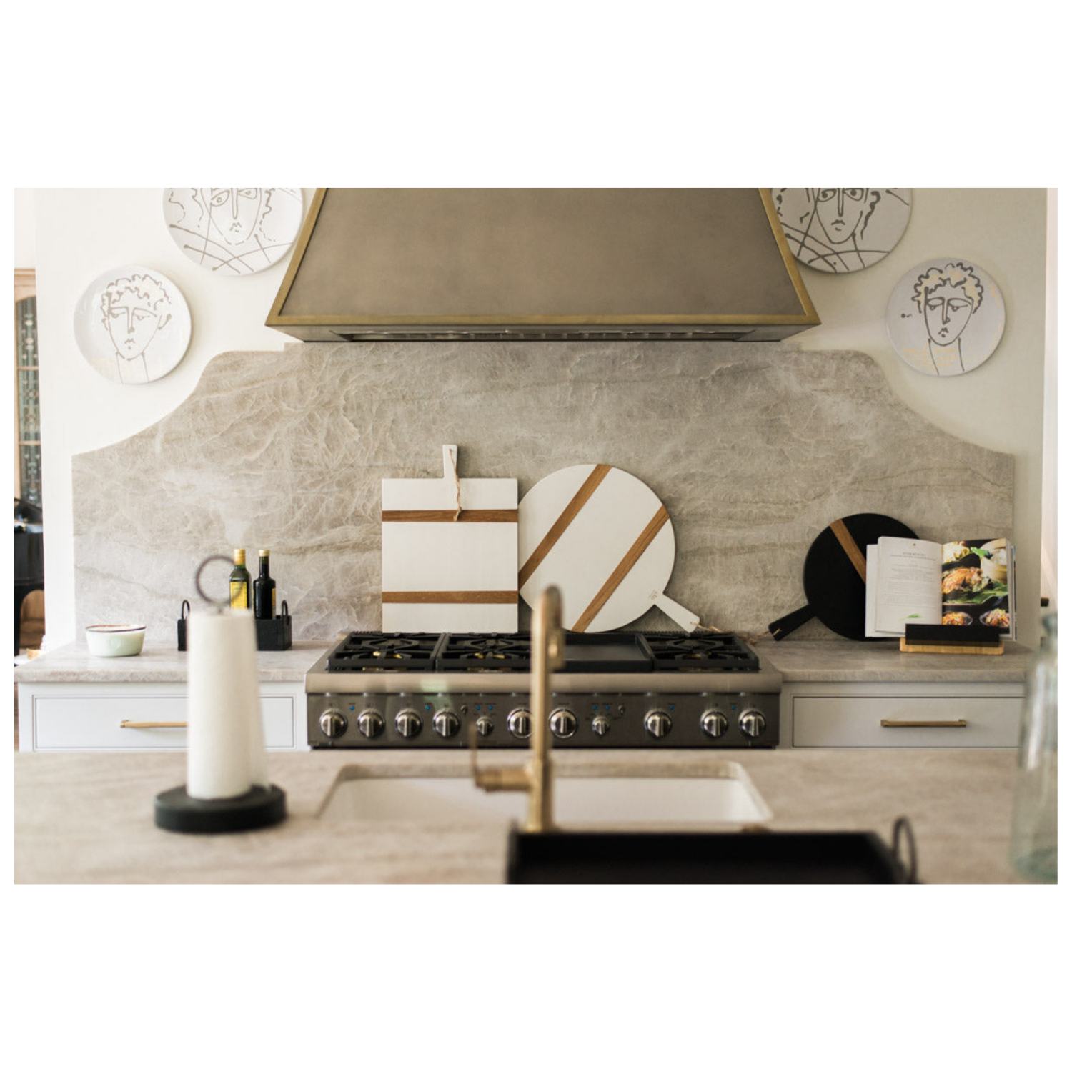 White Rectangle Mod Charcuterie Board