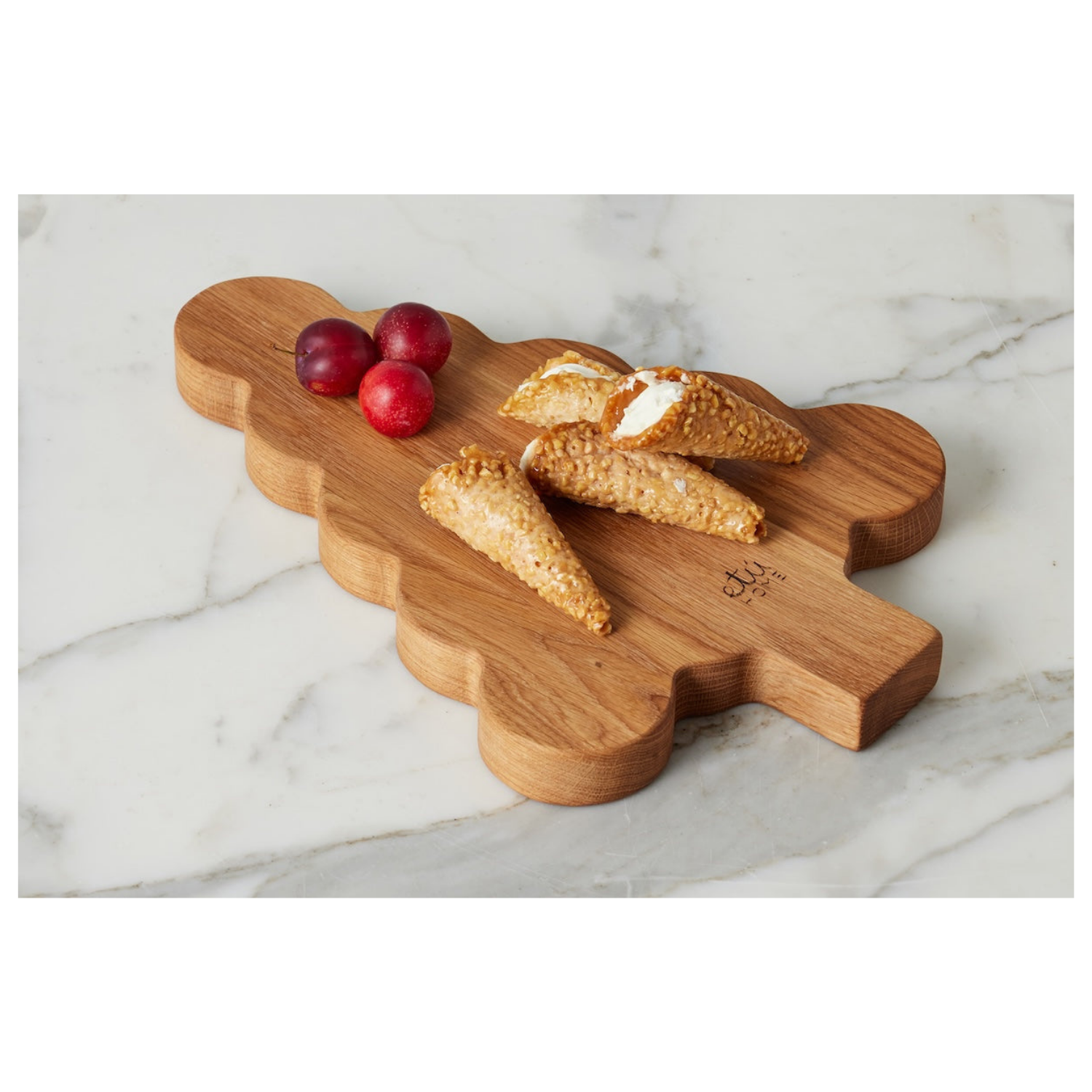 Scalloped Tree Cutting Board, Small