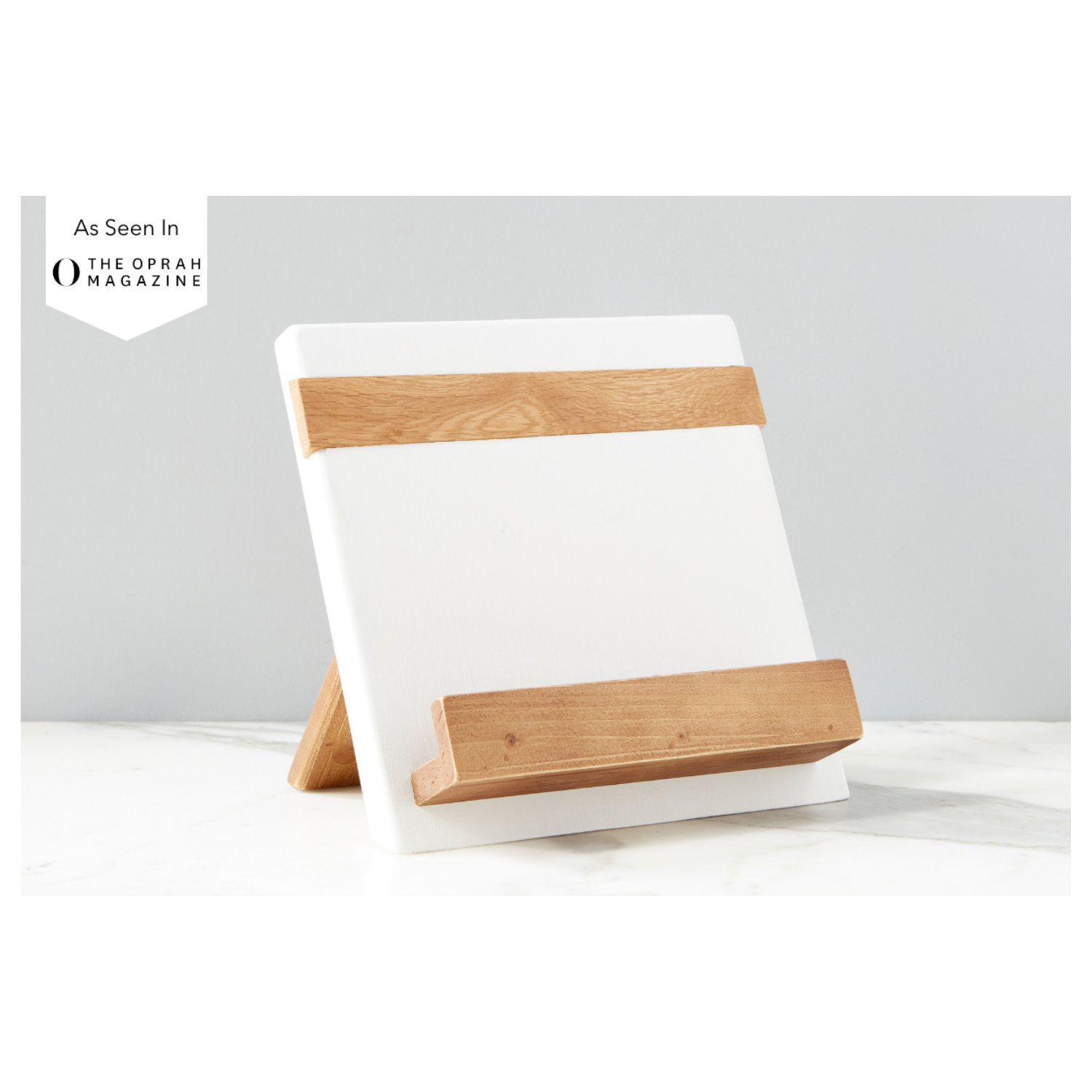 White Mod iPad / Cookbook Holder