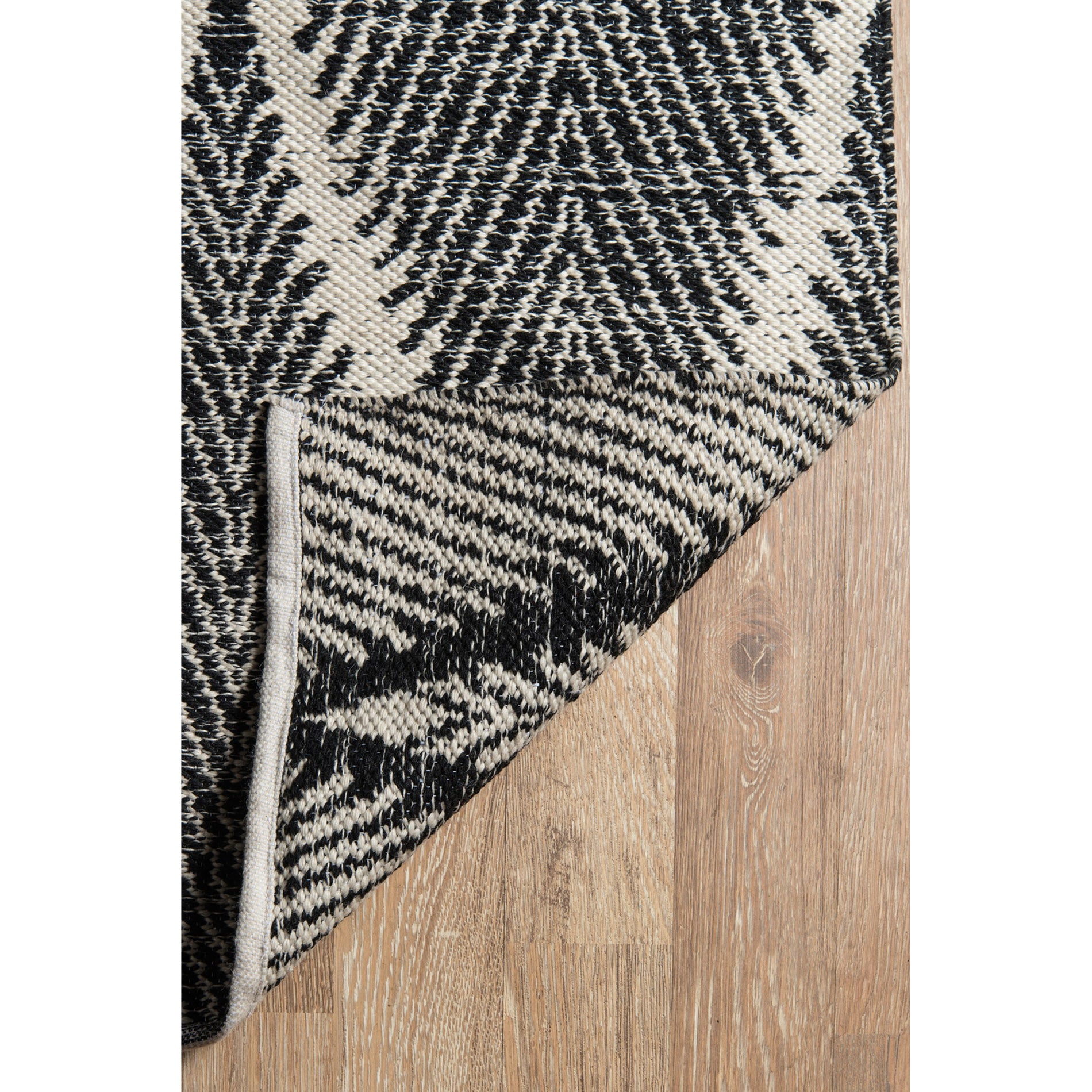 Erin Gates by Momeni River Beacon Black Hand Woven Indoor Outdoor Area Rug