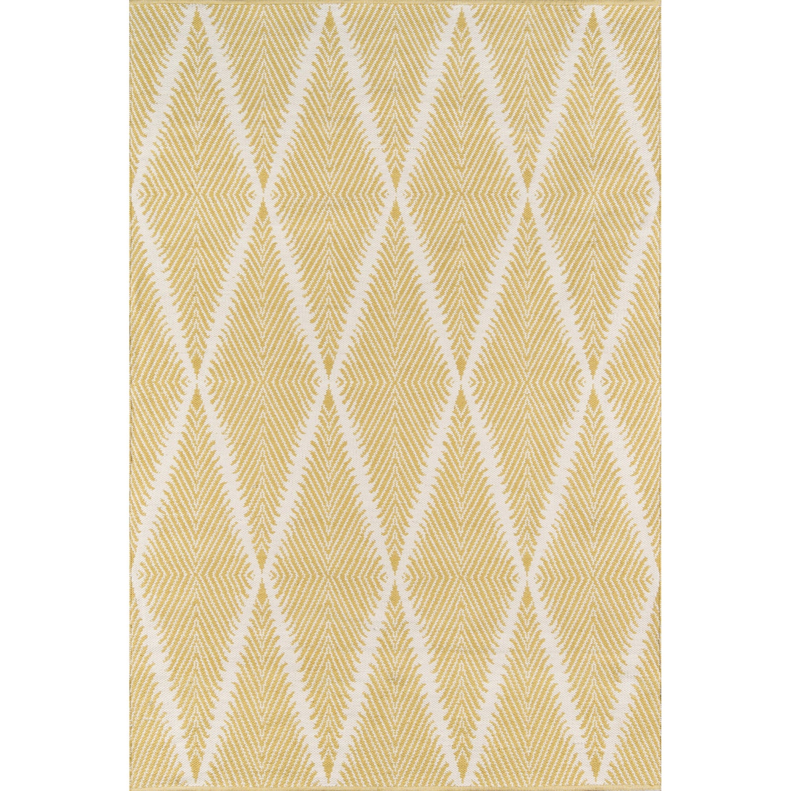 Erin Gates by Momeni River Beacon Citron Hand Woven Indoor Outdoor Area Rug