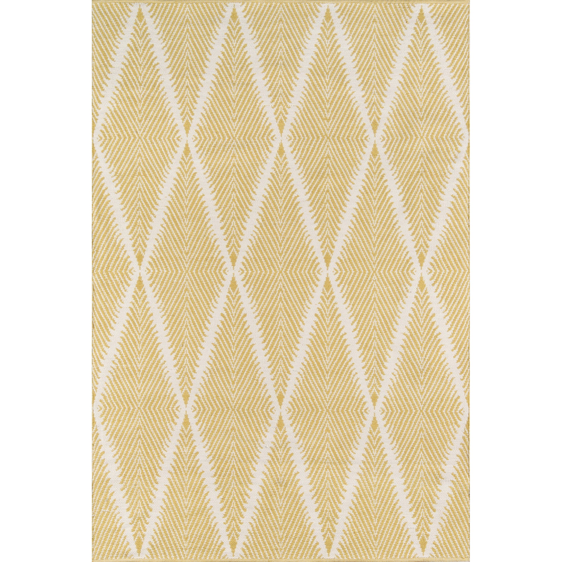 Erin Gates by Momeni River Beacon Citron Hand Woven Indoor Outdoor Area Rug