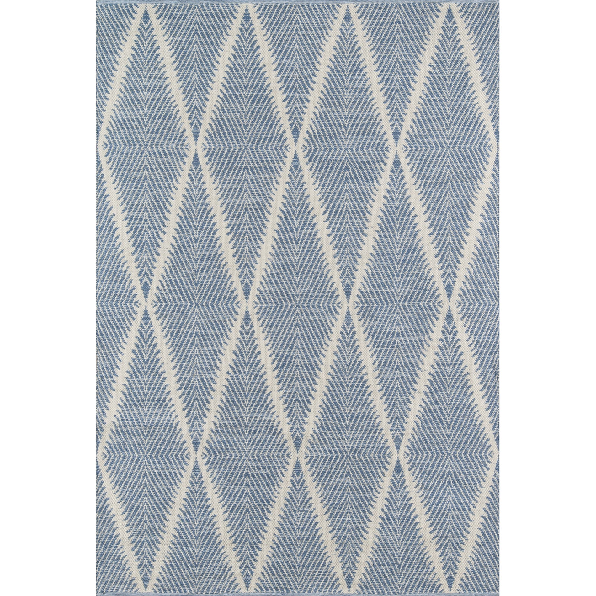 Erin Gates by Momeni River Beacon Denim Hand Woven Indoor Outdoor Area Rug