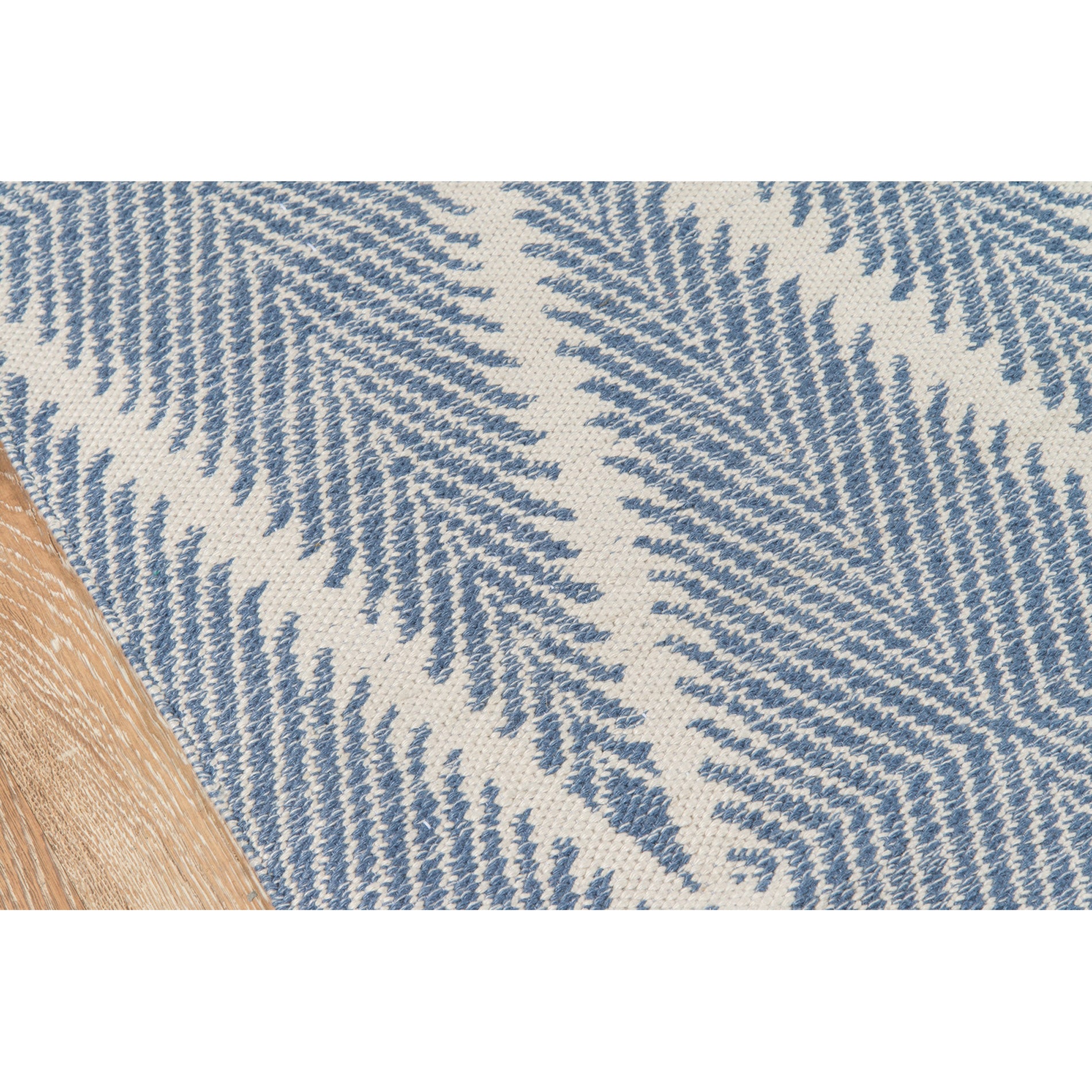 Erin Gates by Momeni River Beacon Denim Hand Woven Indoor Outdoor Area Rug