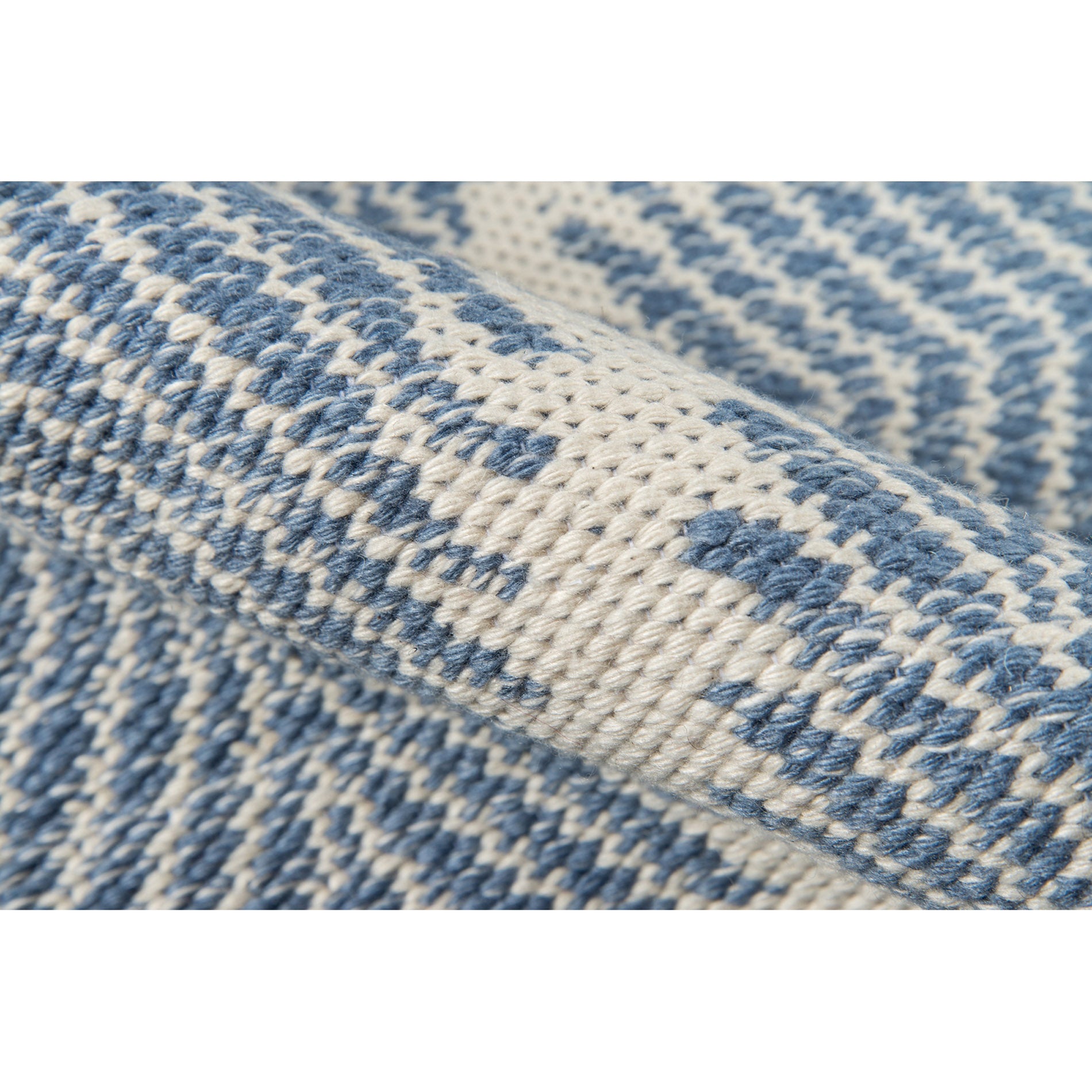 Erin Gates by Momeni River Beacon Denim Hand Woven Indoor Outdoor Area Rug