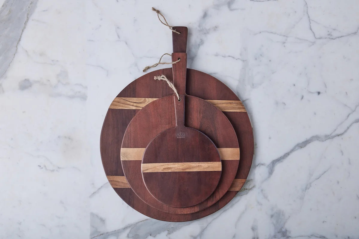 Saddle Round Charcuterie Board