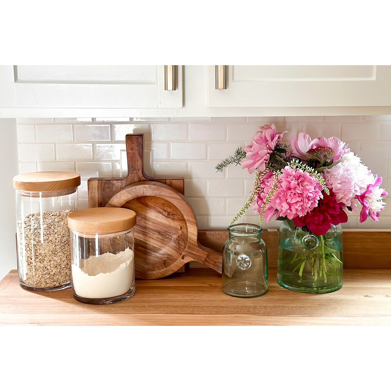 French Bee Mason Jar Vase