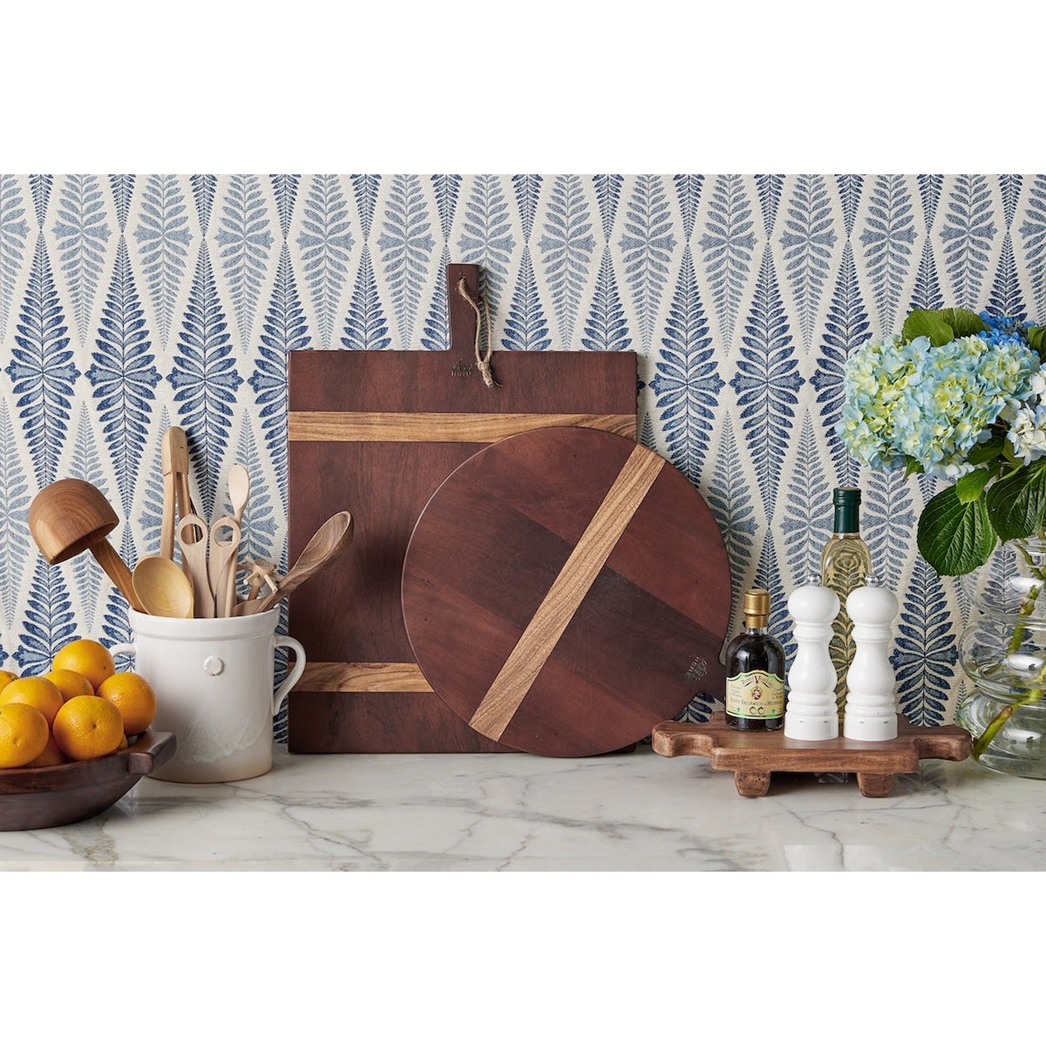 Normandy Wood Riser Footed Tray
