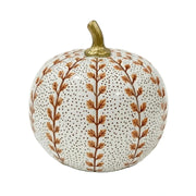 Rusty Red Meadow Sprig Pumpkin