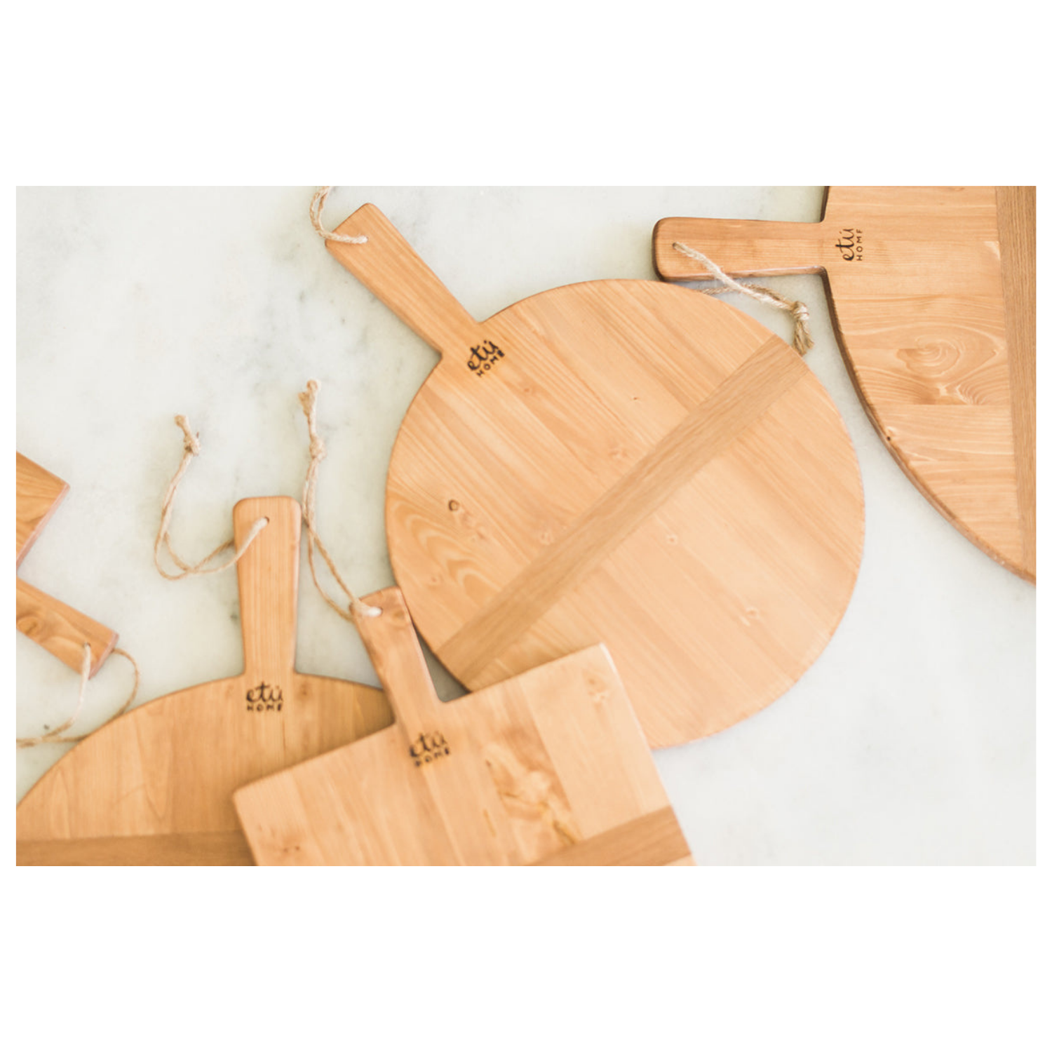 Round Pine Charcuterie Board, Medium