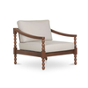 Veronica Outdoor Accent Chair Brown