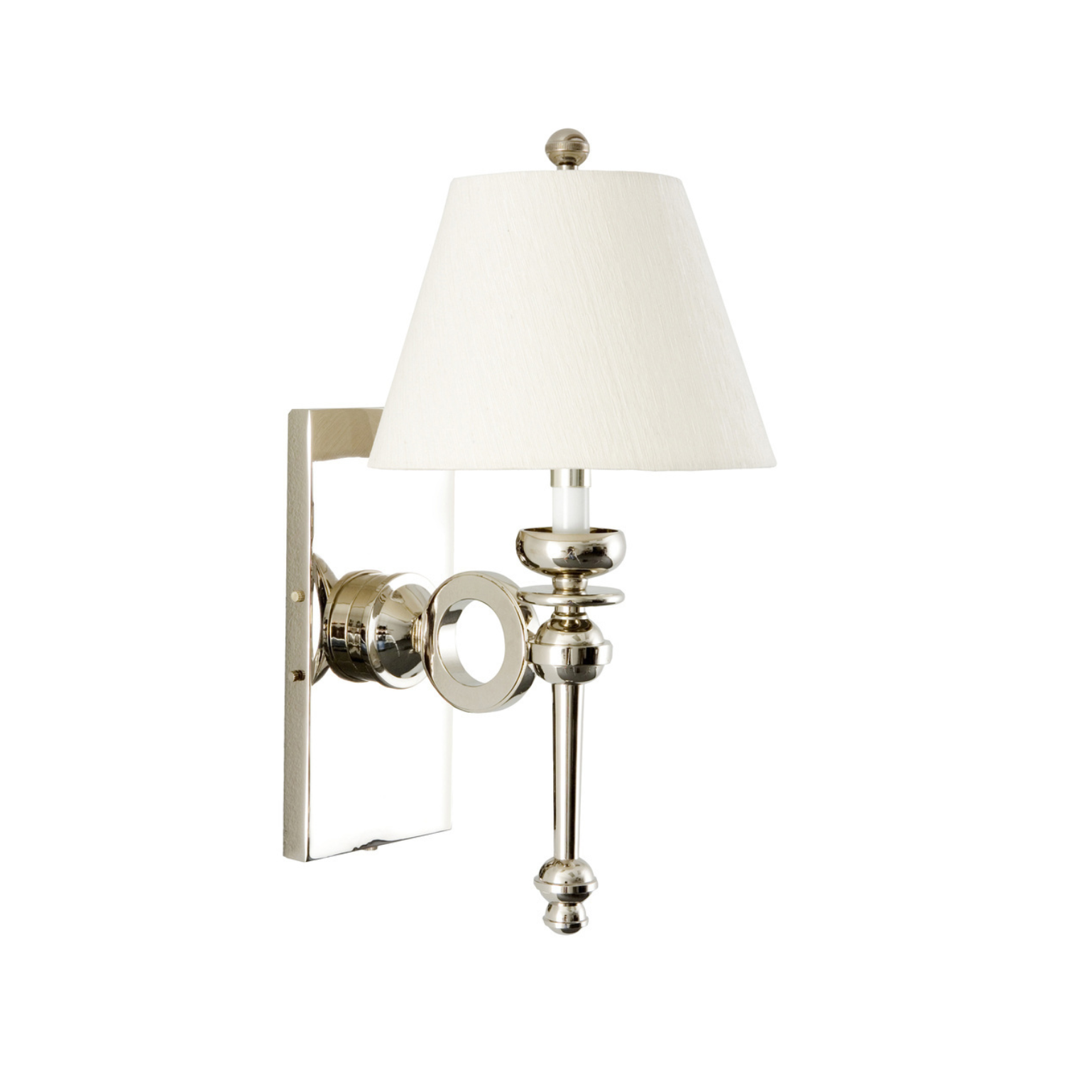 Modern Sconce - Nickel