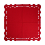 Red Placemat, Set of 8