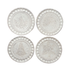 Canape Plates Assorted Set of 4