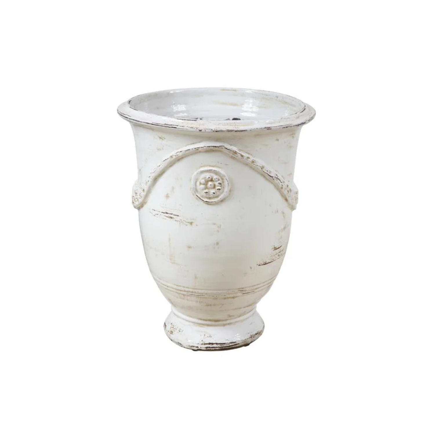 RUTHERFORD PLANTER 23''H (ANTIQUE WHITE)
