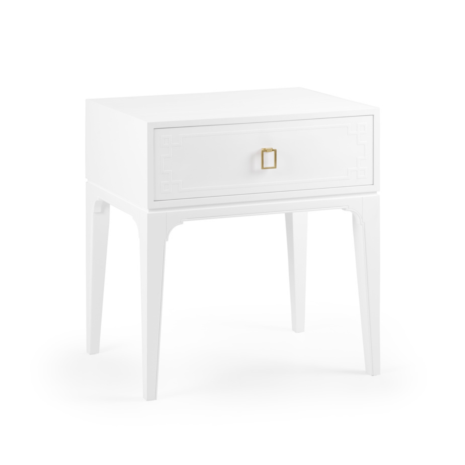 Greek Key Nightstand