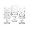 La Boheme Footed Votives, Set of 6