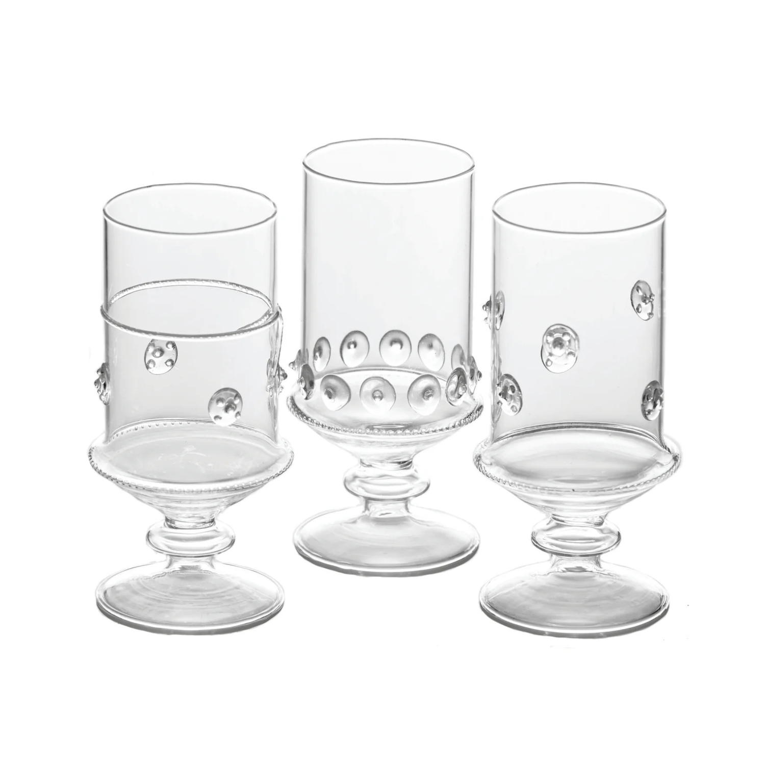 La Boheme Footed Votives, Set of 6