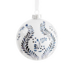 Blue Vertical Leaf Ball