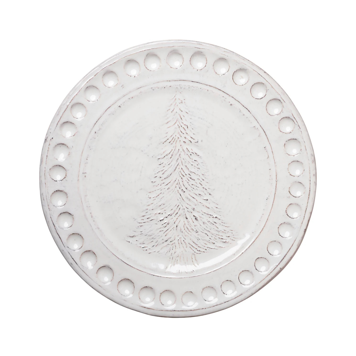 Christmas Tree Dinner Plate, Set of 4