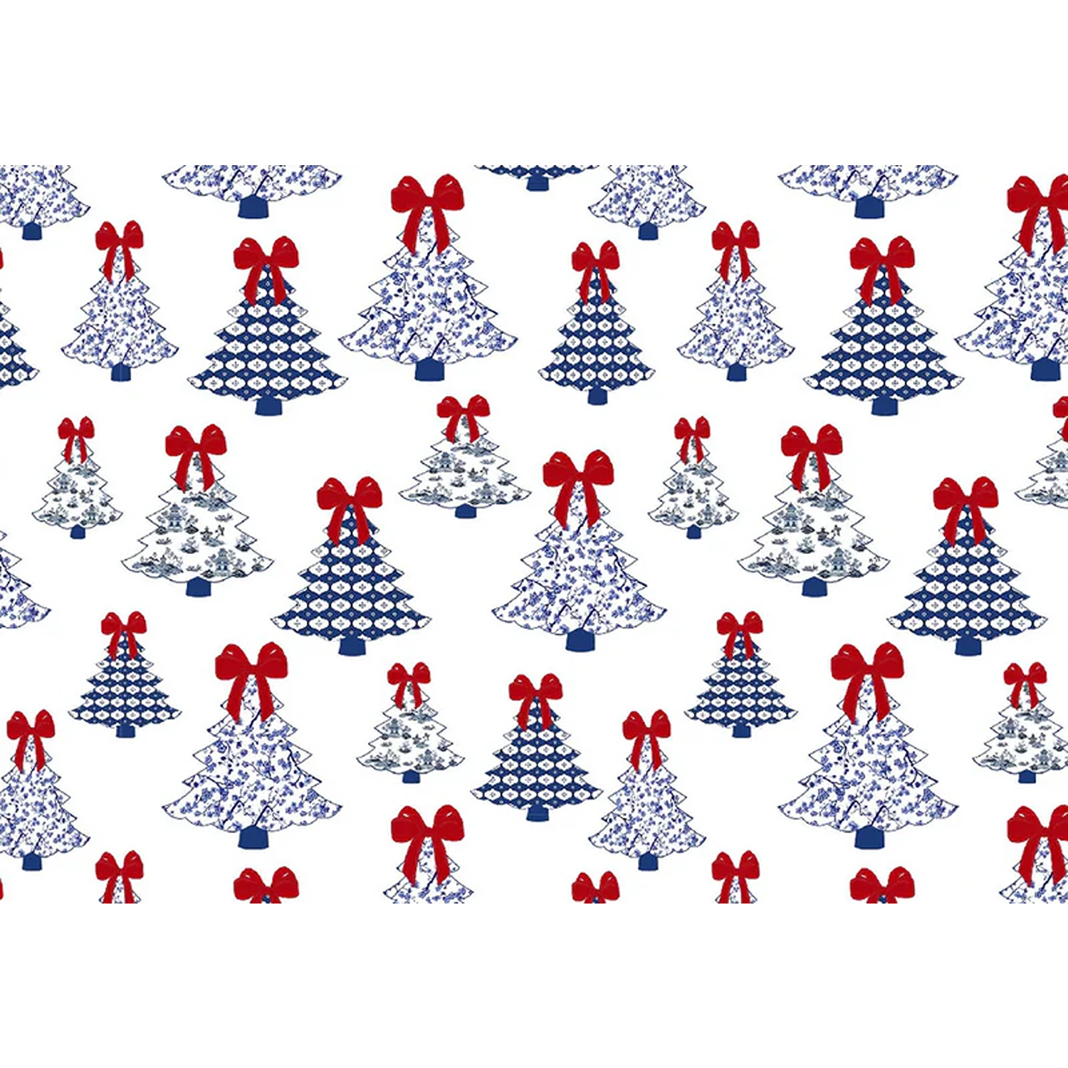 Christmas Tree with Red Bow