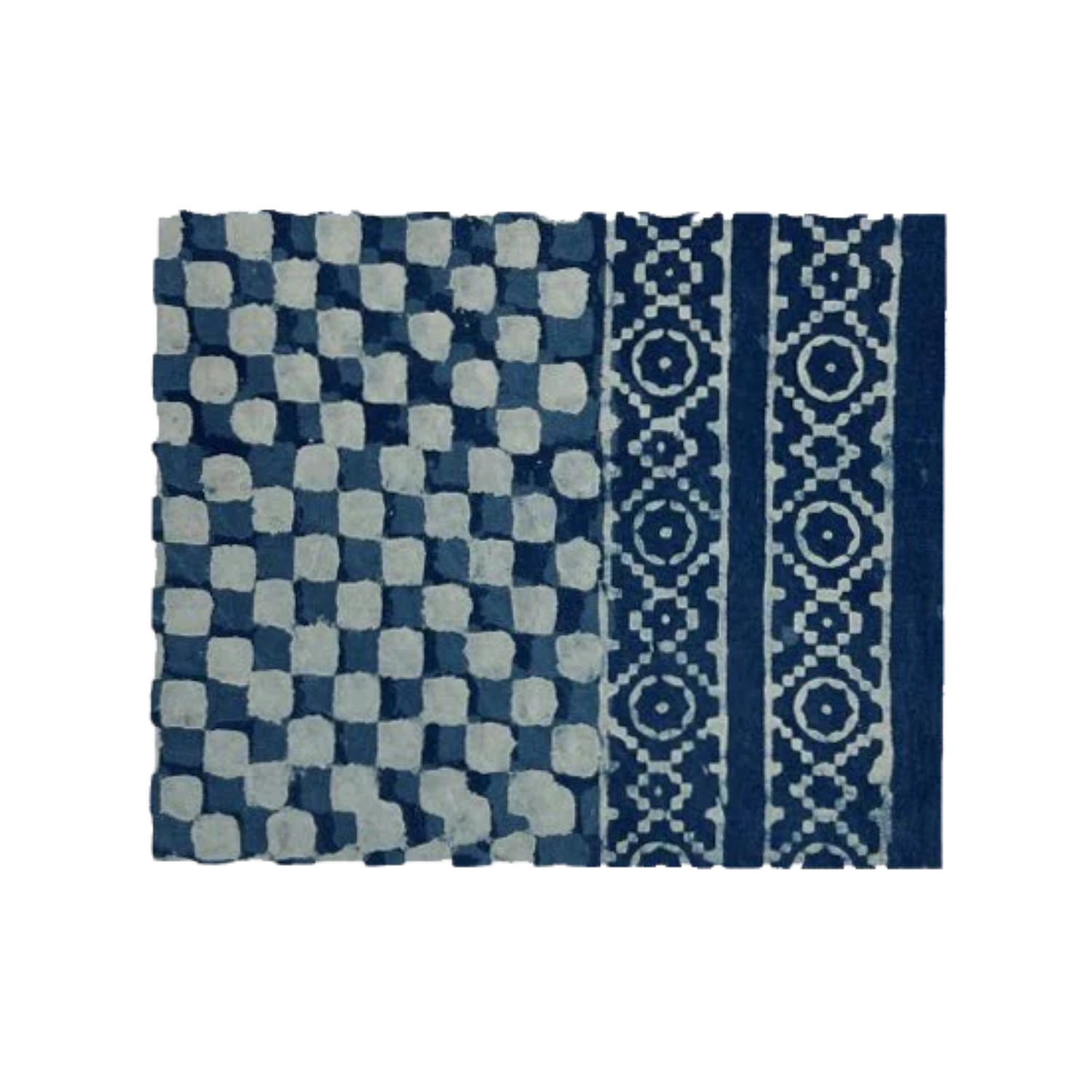 Cabana Tablecloth, Indigo Check