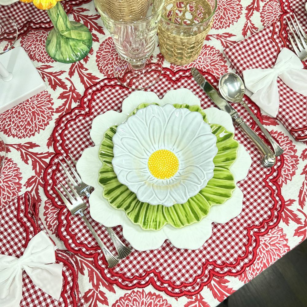 Bettina Placemat - Red Gingham (Set of 4)