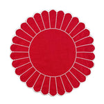 Studio Collection: Pippa Placemat - Red/White (Set of 4)